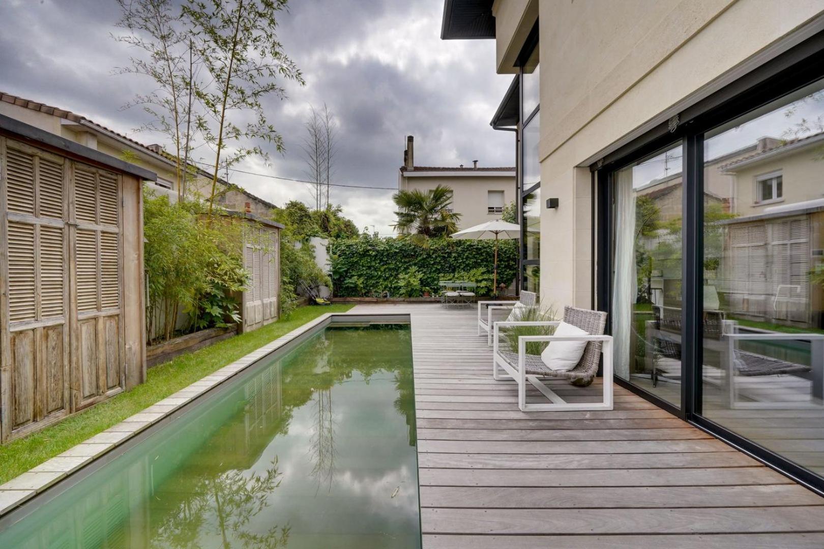 Spacious Bordeaux Family Home With Swimming Pool Exterior foto